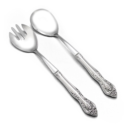 Brahms by Community, Stainless Salad Serving Spoon & Fork