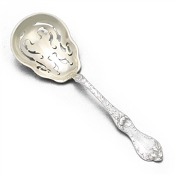 Les Cinq Fleurs by Reed & Barton, Sterling Ice Spoon, Monogram Isabelle