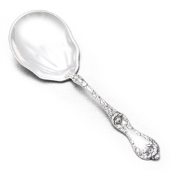 Les Cinq Fleurs by Reed & Barton, Sterling Preserve Spoon