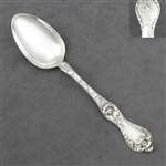 Les Cinq Fleurs by Reed & Barton, Sterling Dessert Place Spoon, Monogram H