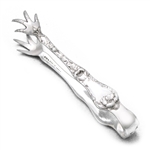 Les Cinq Fleurs by Reed & Barton, Sterling Sugar Tongs, Monogram R