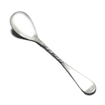 Egg Spoon by Anchor Rogers, Silverplate Twist Handle