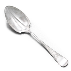 Lorne by 1847 Rogers, Silverplate Berry Spoon, Engraved Bowl