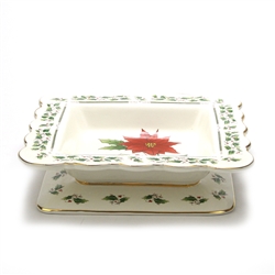 Holly Holiday by Royal Limited, China Centerpiece Bowl