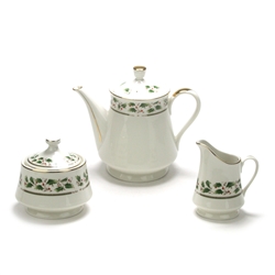 Holly Holiday by Royal Limited, China Tea Set, 3-PC