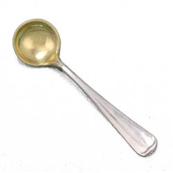 Individual Salt Spoon by Gorham, Sterling, Tipped