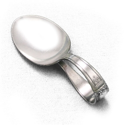 First Love by 1847 Rogers, Silverplate Baby Spoon, Curved Handle