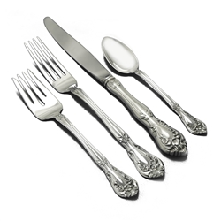 Chateau Rose by Alvin, Sterling 4-PC Setting, Dinner, Modern