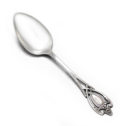Monticello by Lunt, Sterling Five O'Clock Coffee Spoon, Monogram MEH