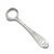 Master Salt Spoon, Coin Shell Design, Monogram HLC