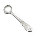 Master Salt Spoon, Coin Shell Design, Monogram HLC