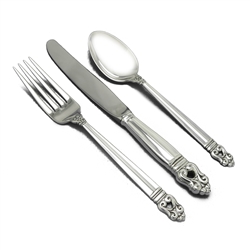 Royal Danish by International, Sterling Youth Fork, Knife & Spoon