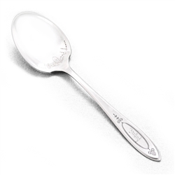 Adam by Community, Silverplate Sugar Spoon, Monogram F