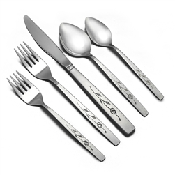 Capistrano by Oneidacraft, Stainless 5-PC Setting w/ Soup Spoon