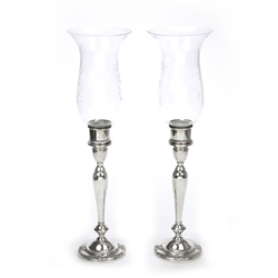 Spring Glory by International, Sterling Candlestick Pair, Tall