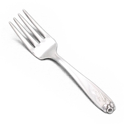 Daffodil by 1847 Rogers, Silverplate Baby Fork, Monogram Marilyn