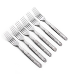 Argyle by Rogers & Bros., Silverplate Luncheon Forks, Set of 6