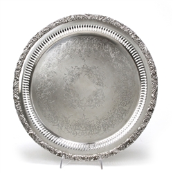 Du Barry by International, Silverplate Round Tray