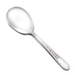 Priscilla by Wm. Rogers Mfg. Co., Silverplate Berry Spoon