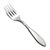 Queen Anne/St. Moritz by 1847 Rogers, Silverplate Cold Meat Fork