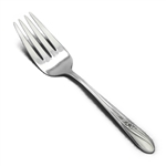 Meadow Flower by H. & T. Mfg. Co., Silverplate Cold Meat Fork