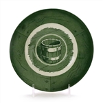 Colonial Homestead/Green by Royal, China Saucer
