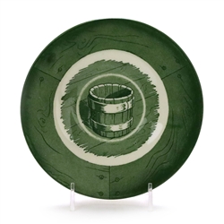 Colonial Homestead/Green by Royal, China Saucer
