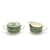 Colonial Homestead/Green by Royal, China Cream Pitcher & Sugar Bowl