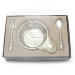 Beethoven by Community, Silverplate Baby Spoon & Fork, Porringer