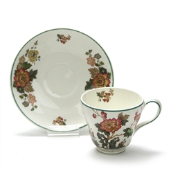 Eastern Flowers by Wedgwood, China Demitasse Cup & Saucer