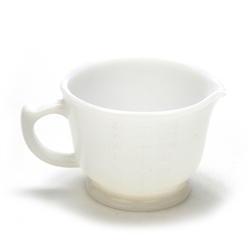 Measuring Cup, Glass, Milk Glass