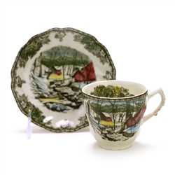 The Friendly Village by Johnson Brothers, China Cup & Saucer