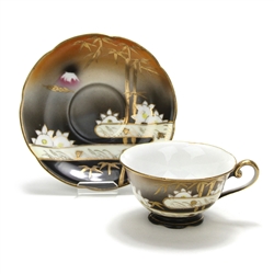 Cup & Saucer by Shofu China, China, Bamboo Scene