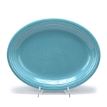 Fiesta, Turquoise by Homer Laughlin Co., Ceramic Serving Platter, Old