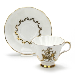 Cup & Saucer by Queen Ann, China, Libra, Zodiac Signs