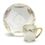 Demitasse Cup & Saucer, China, Gold Iridescent