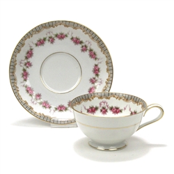 Ridgewood by Noritake, China Cup & Saucer, Footed