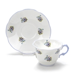 Dainty Flower Series by Rosina, China Cup & Saucer