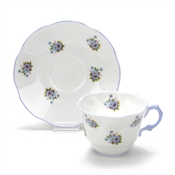 Dainty Flower Series by Rosina, China Cup & Saucer