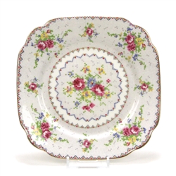 Petit Point by Royal Albert, China Square Dessert Plate