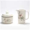 Deerfield by Noritake, China Cream Pitcher & Sugar Bowl