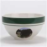 Black Bear by Tienshan, Stoneware Coupe Cereal Bowl