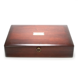 Silverware Box by Naken, Wood, Mahogany