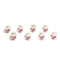 Divinity Pink by Coalport, China Napkin Ring, Set of 8