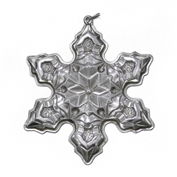 1975 Snowflake Sterling Ornament by Gorham