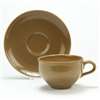 Casual, Brown by Iroquois, China Cup & Saucer