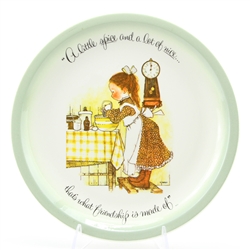 Holly Hobbie by American Greetings, China Collector Plate, A little Spice