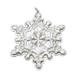 1971 Snowflake Sterling Ornament by Gorham