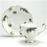 Cup & Saucer by Queen Ann, China, Fishing Lures