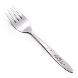 Rose Shadow by Oneida, Stainless Cold Meat Fork